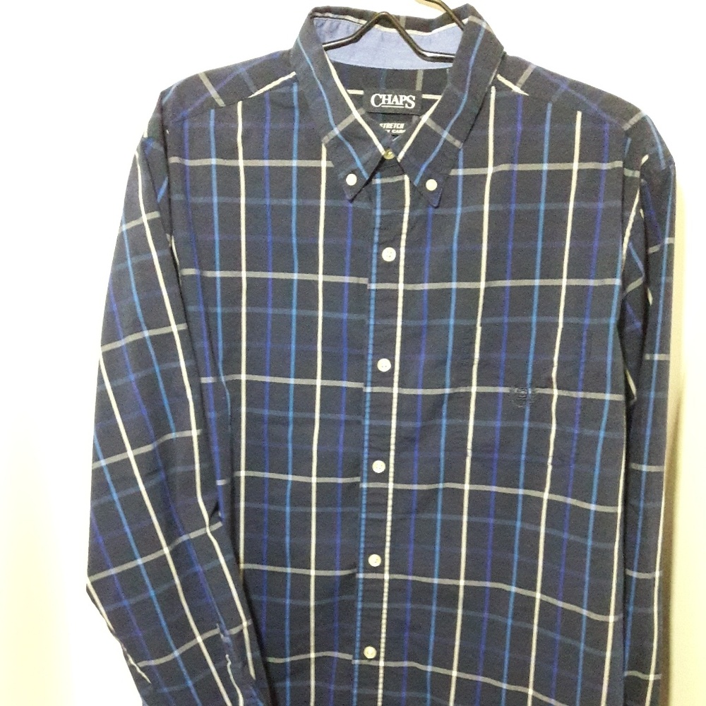Chaps Ralph Lauren plaid long sleeve *XL